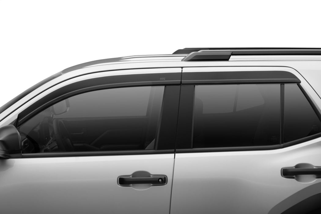 Husky Liners 2854149 Low Profile Ventvisor Deflector; Smoke; Outside Mount; 4 pc. for Select Toyota 4Runner
