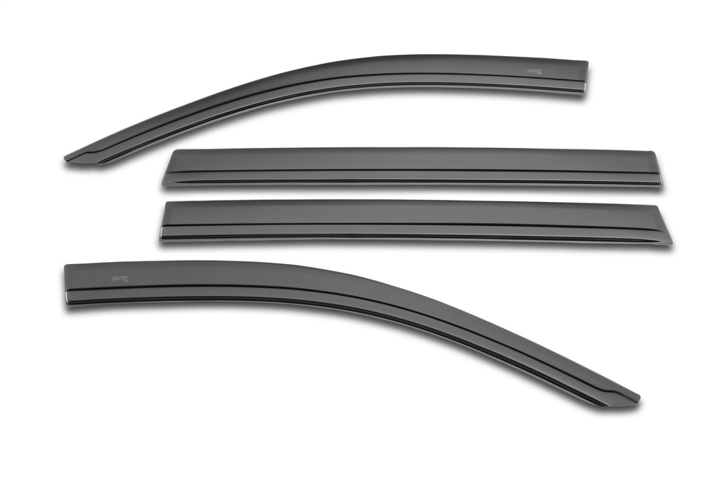 Husky Liners 2854137 Low Profile Ventvisor Deflector; Smoke; Outside Mount; 4 pc. for Select Chevrolet Traverse