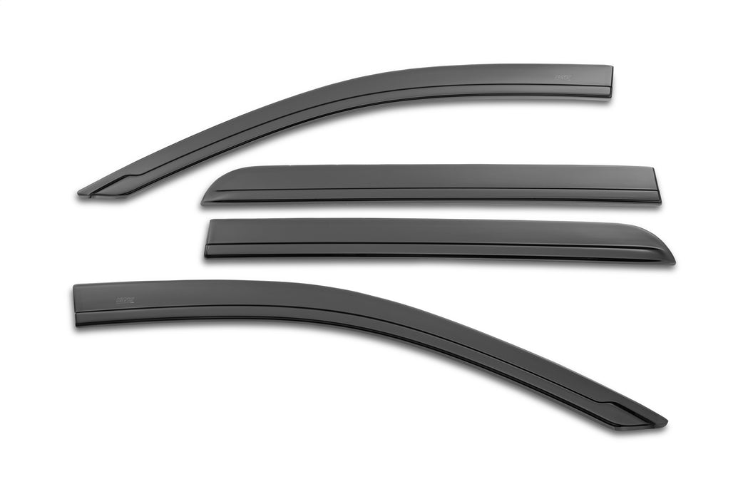 Husky Liners 2854143 Low Profile Ventvisor Deflector; Smoke; Outside Mount; 4 pc. for Select Chevrolet Equinox