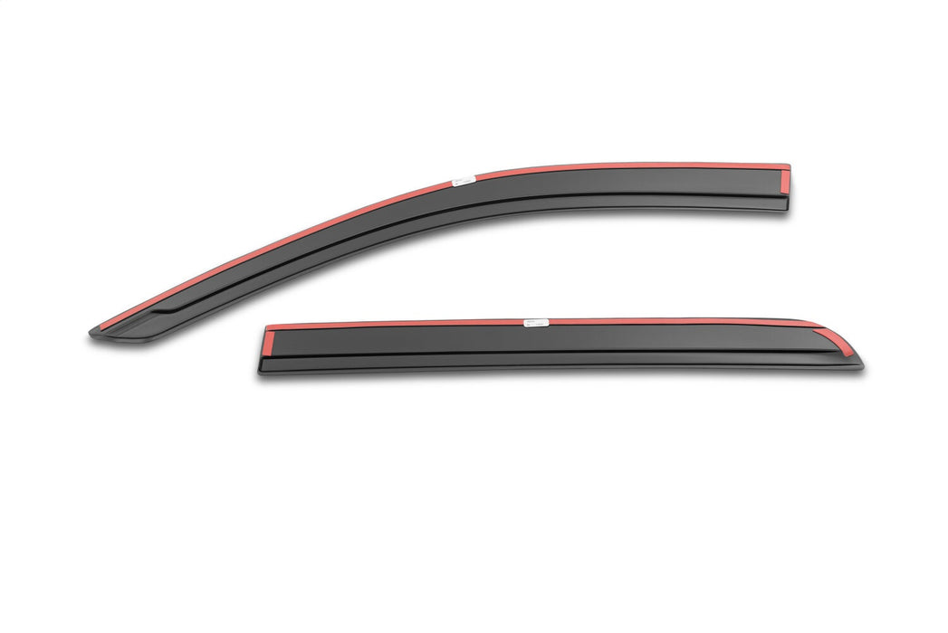Husky Liners 2854143 Low Profile Ventvisor Deflector; Smoke; Outside Mount; 4 pc. for Select Chevrolet Equinox