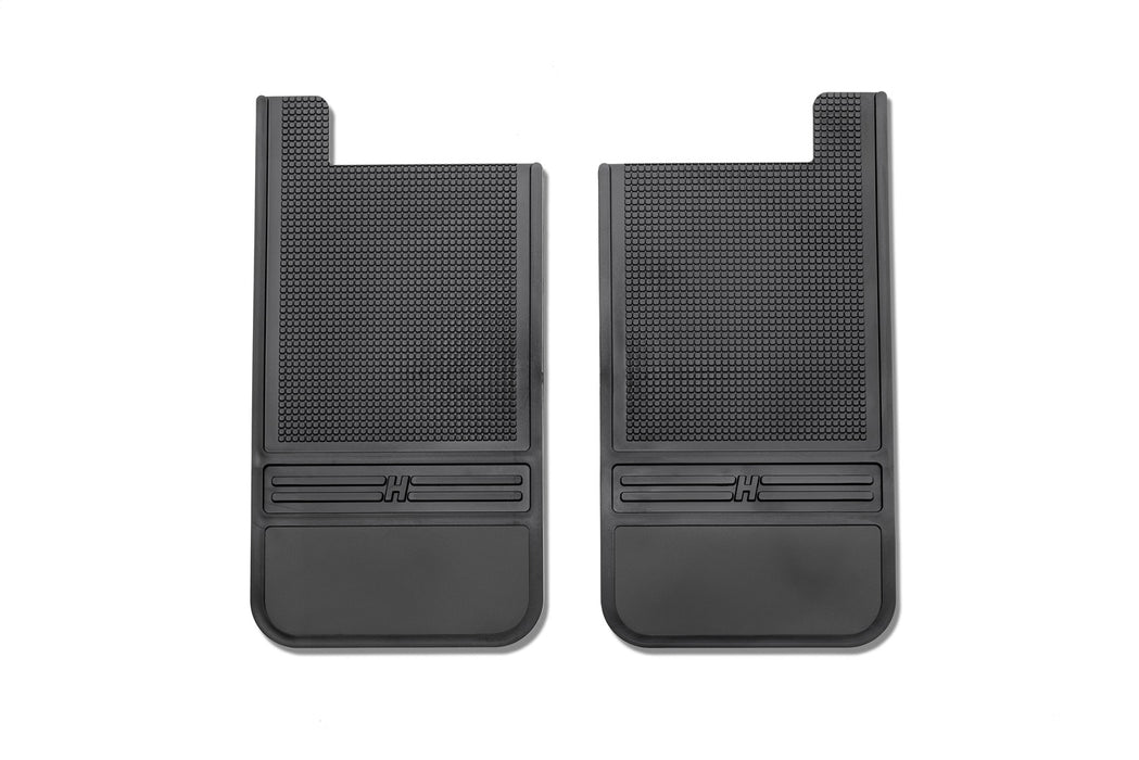 Husky Liners 55100 MudDog Mud Flaps-Rubber Rear Mud Flaps-12IN w/o Weight for Select Buick Enclave, Buick Rainier, Cadillac Escalade, Cadillac Escalade ESV, Cadillac Escalade EXT, Chevrolet Avalanche, Chevrolet Avalanche 1500, Chevrolet Avalanche 2500,