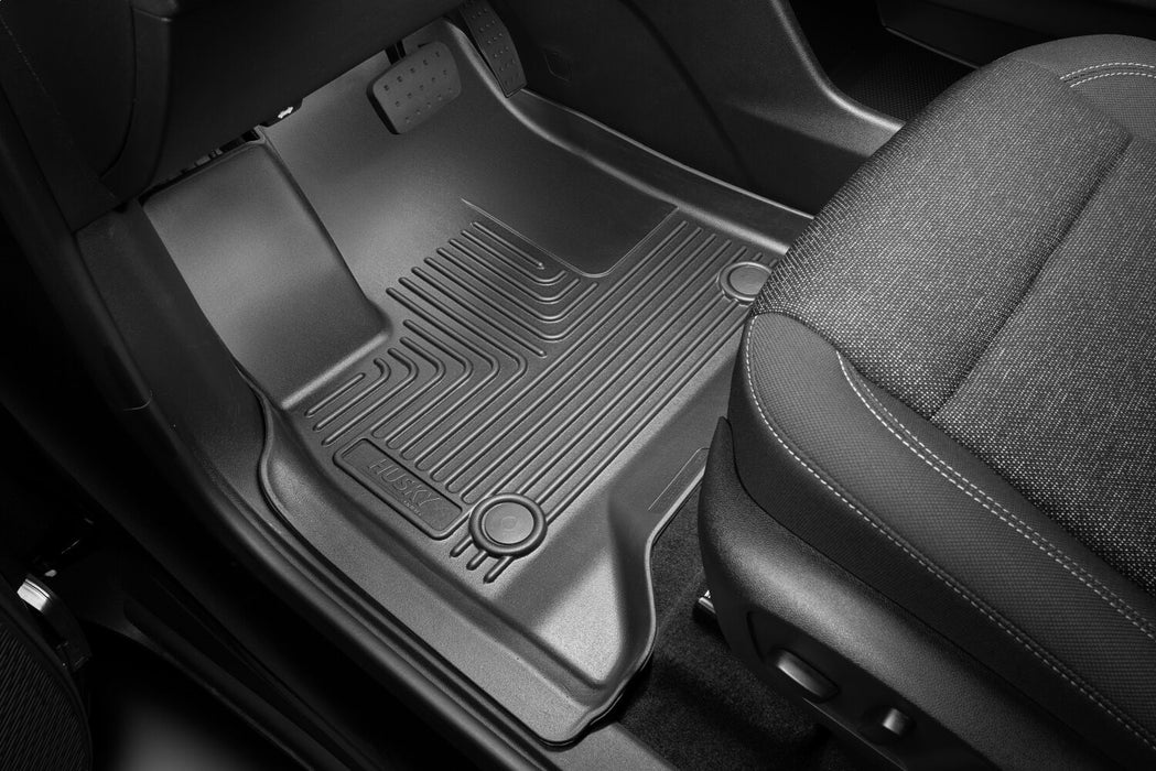 Husky Liners 95321 Weatherbeater-Front/2nd Seat Floor Liners for Select Buick Enclave, Chevrolet Traverse, GMC Acadia