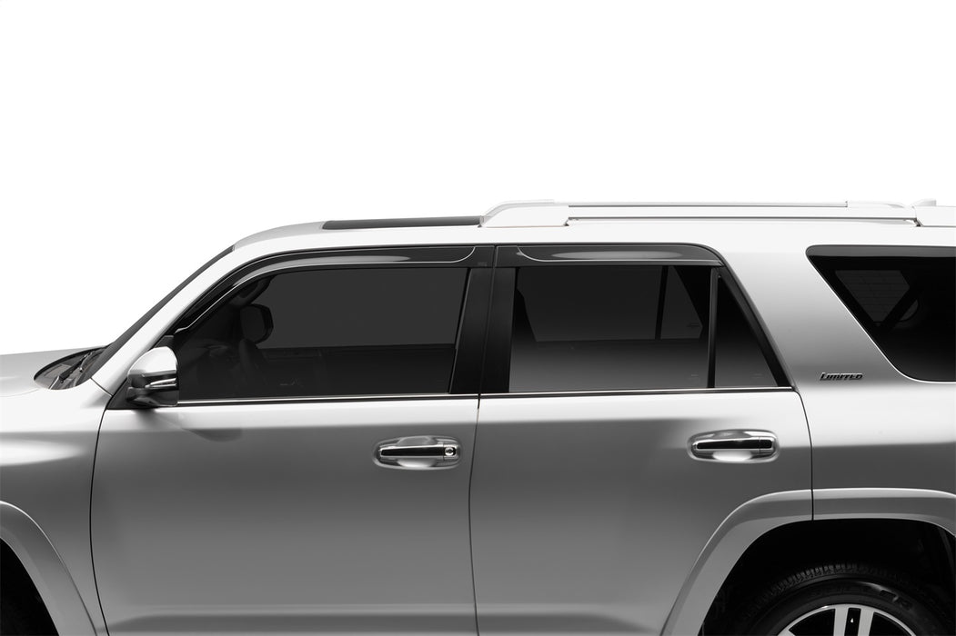 Husky Liners 2854027 Low Profile Ventvisor Deflector; Smoke; Outside Mount; 4 pc. for Select Toyota 4Runner