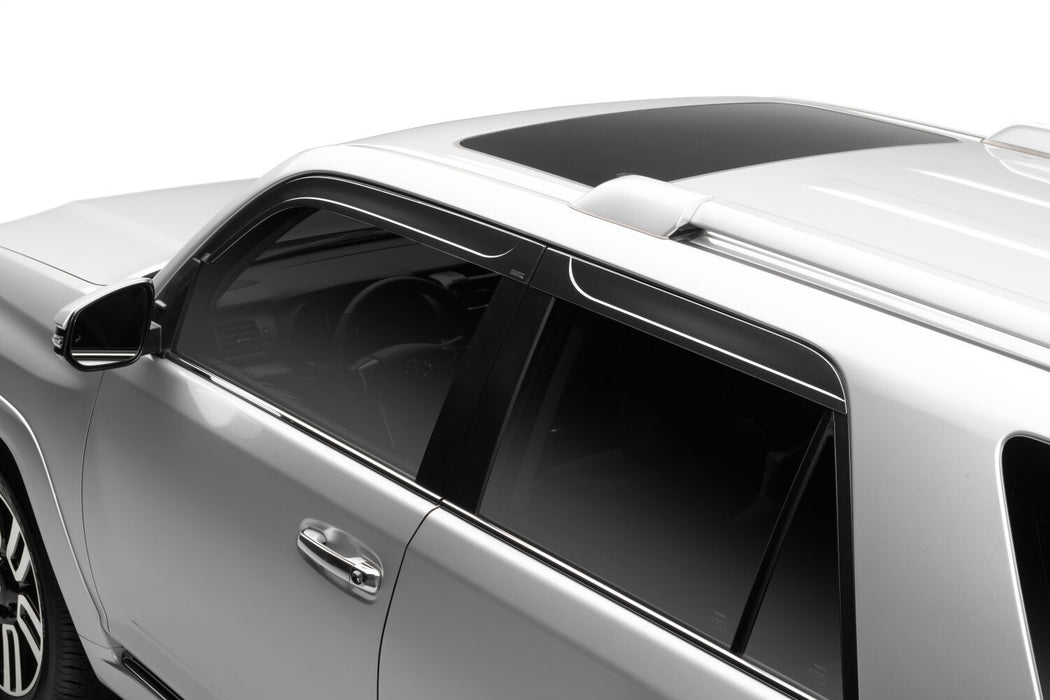 Husky Liners 2854027 Low Profile Ventvisor Deflector; Smoke; Outside Mount; 4 pc. for Select Toyota 4Runner