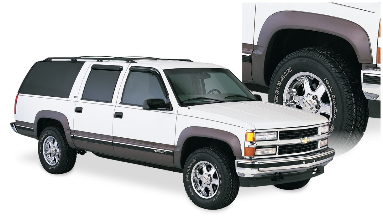 Husky Liners 2804904 Fender Flares OE-Style 4Pc Set for Select Chevrolet Blazer, Chevrolet C1500 Suburban, Chevrolet C2500, Chevrolet C2500 Suburban, Chevrolet C3500, Chevrolet K1500 Suburban, Chevrolet K2500, Chevrolet K2500 Suburban, Chevrolet K3500,