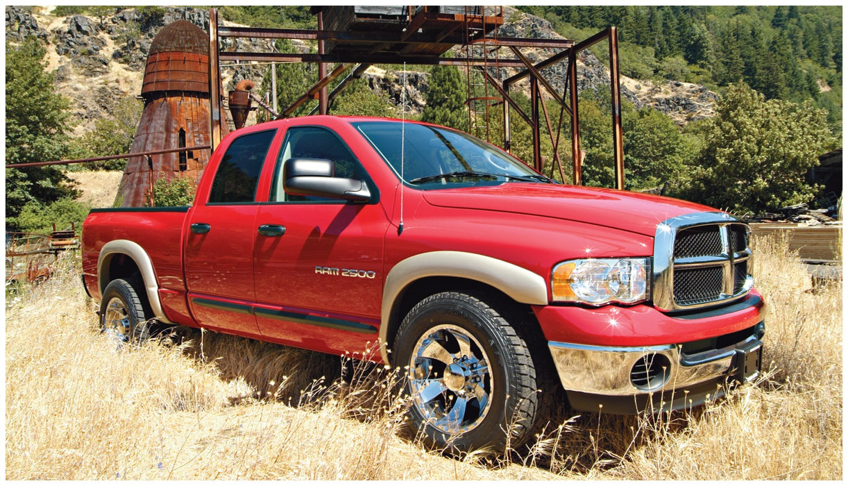 Husky Liners 2805905 Fender Flares OE-Style 4Pc Set for Select Dodge Ram 1500, Dodge Ram 2500, Dodge Ram