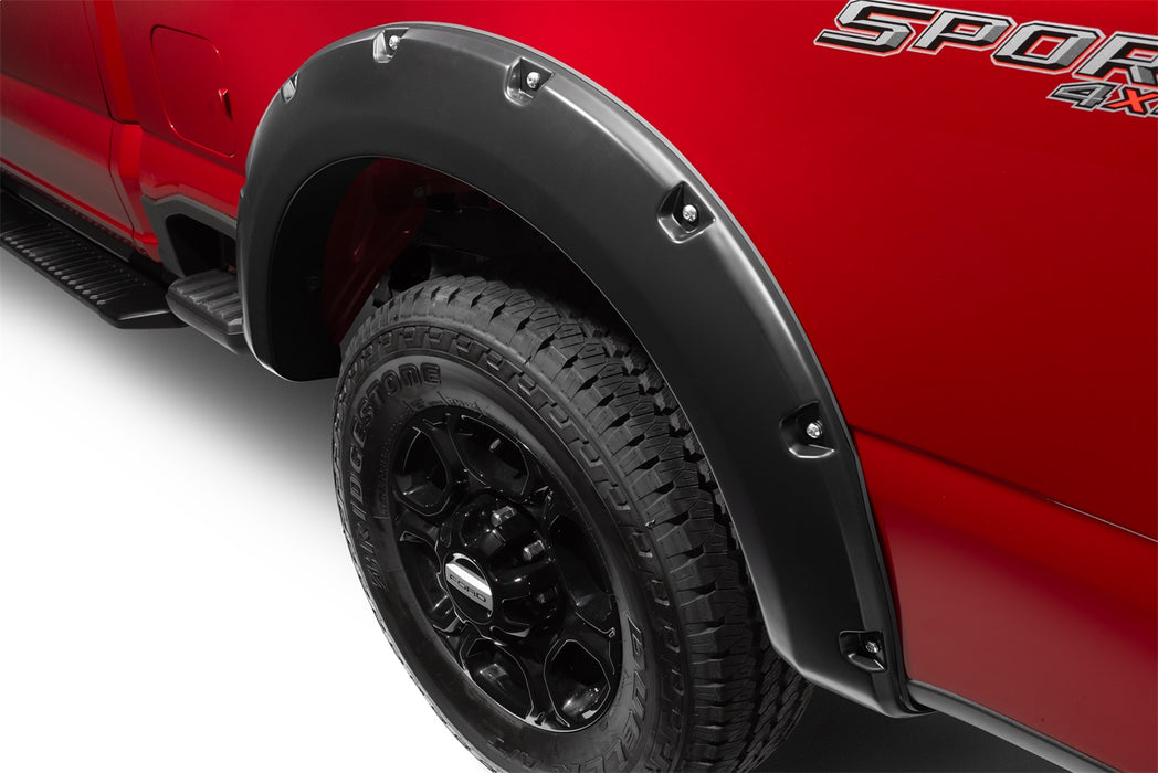 Husky Liners 2802969 Fender Flares Pocket-Style 4PC Set for Select Ford F-250 Super Duty, Ford F-350 Super Duty