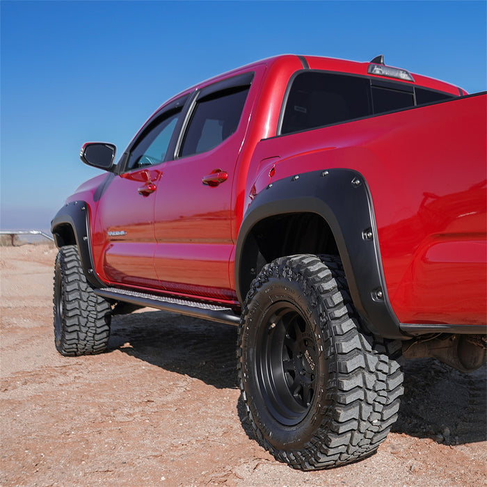 Husky Liners 2803922 Fender Flares Pocket-Style 4PC Set for Select Toyota Tacoma