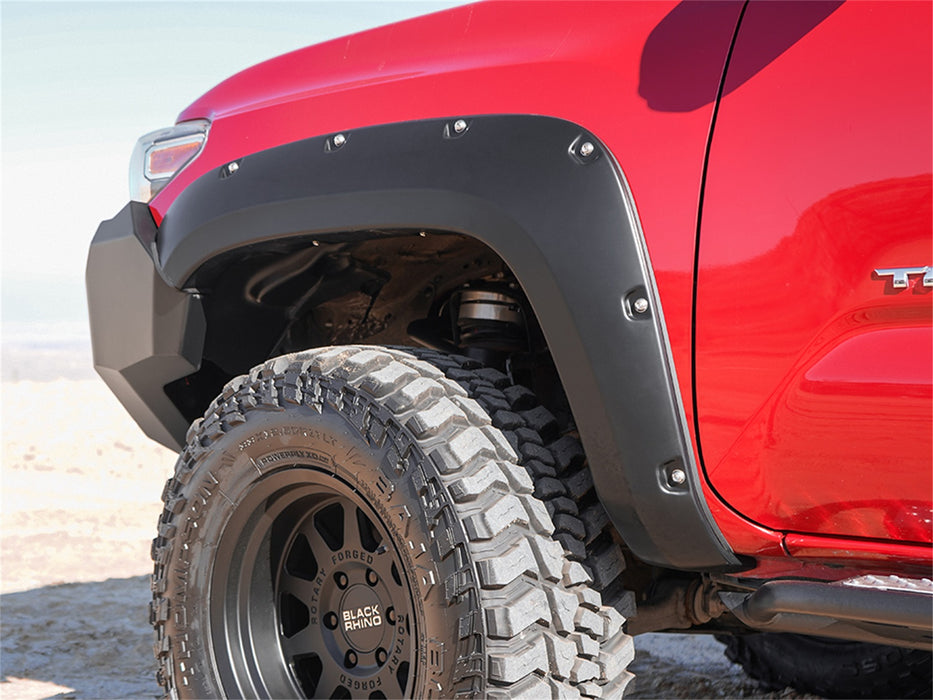 Husky Liners 2803922 Fender Flares Pocket-Style 4PC Set for Select Toyota Tacoma
