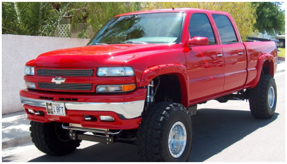 Husky Liners 2804917 Fender Flares Pocket-Style 4PC Set for Select Chevrolet Silverado 2500, GMC Sierra 1500, GMC Sierra Classic