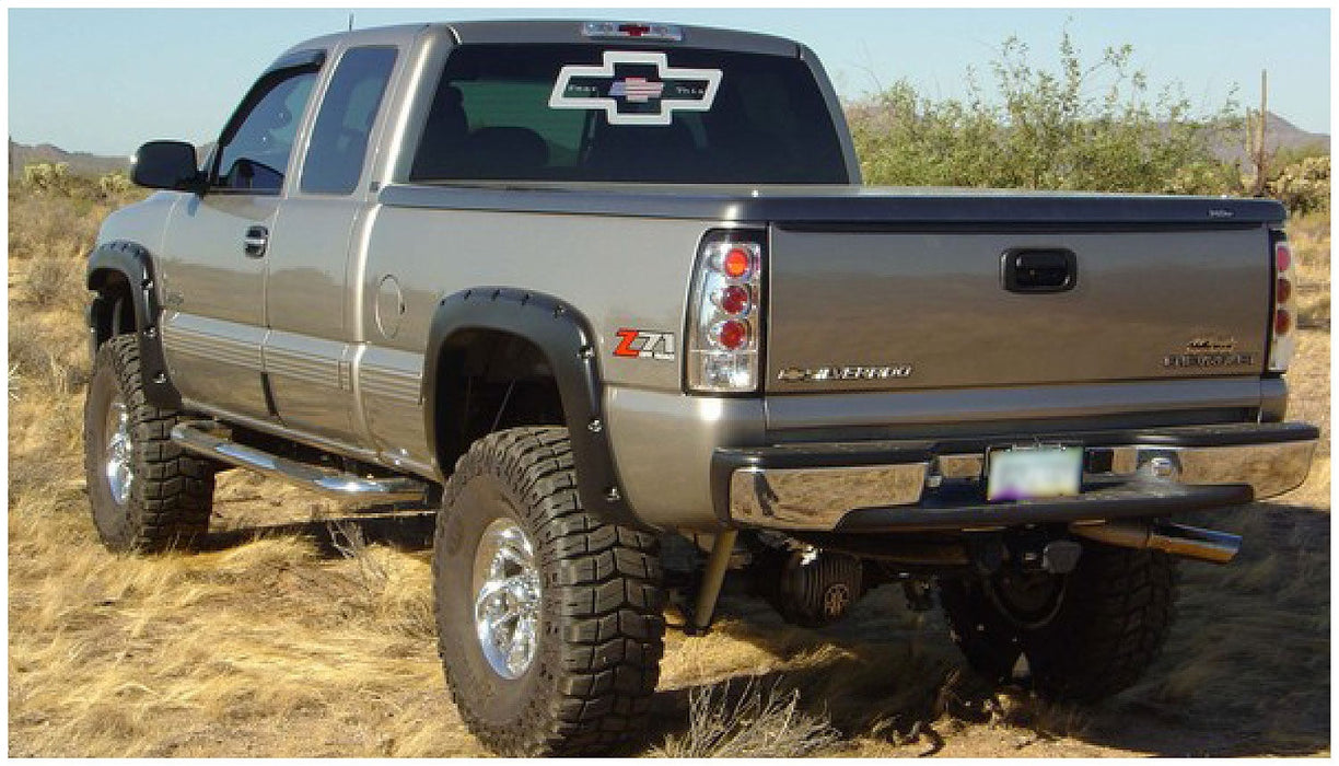 Husky Liners 2804917 Fender Flares Pocket-Style 4PC Set for Select Chevrolet Silverado 2500, GMC Sierra 1500, GMC Sierra Classic