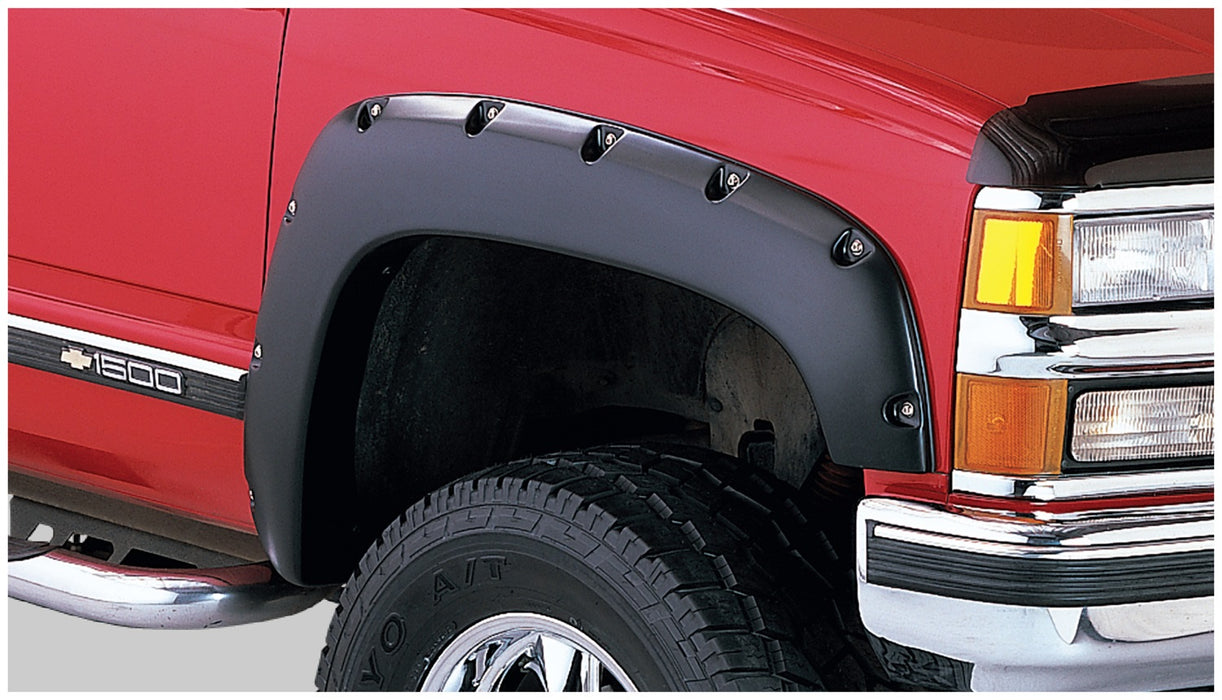 Husky Liners 2804919 Fender Flares Pocket-Style 4PC Set for Select Chevrolet Blazer, Chevrolet C1500, Chevrolet C2500, Chevrolet C3500, Chevrolet K1500, Chevrolet K2500, Chevrolet K3500, Chevrolet Tahoe, GMC C3500, GMC K3500