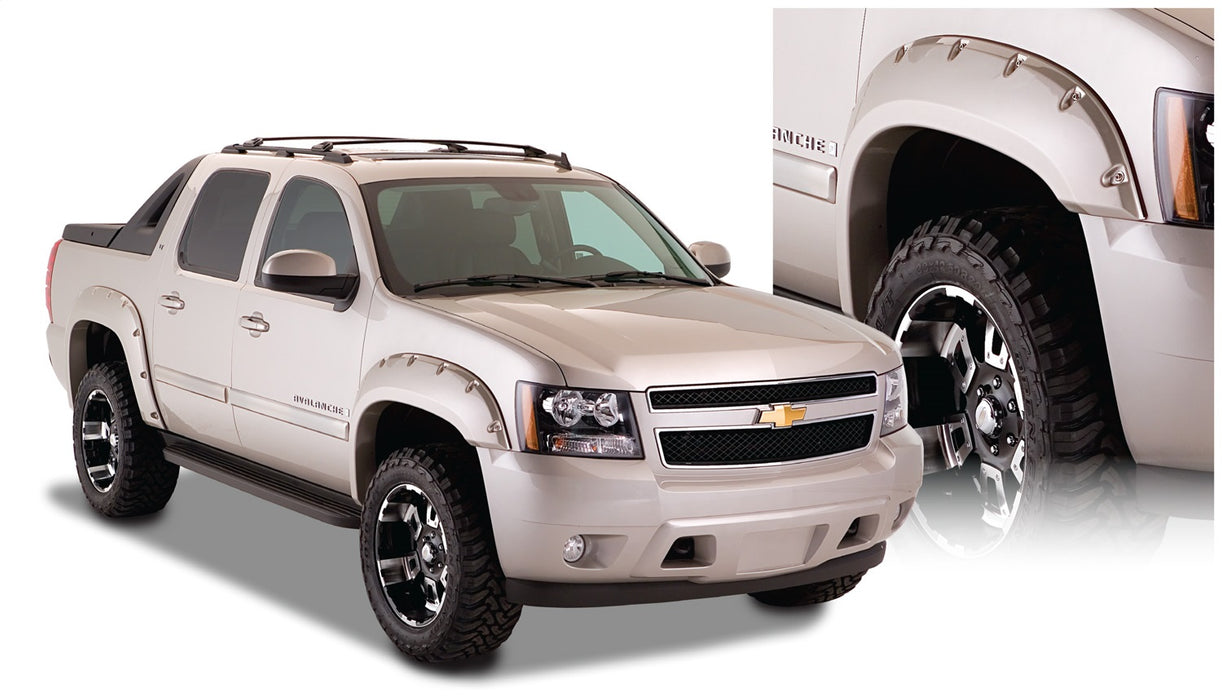Husky Liners 2804932 Fender Flares Pocket-Style 4PC Set for Select Chevrolet Avalanche