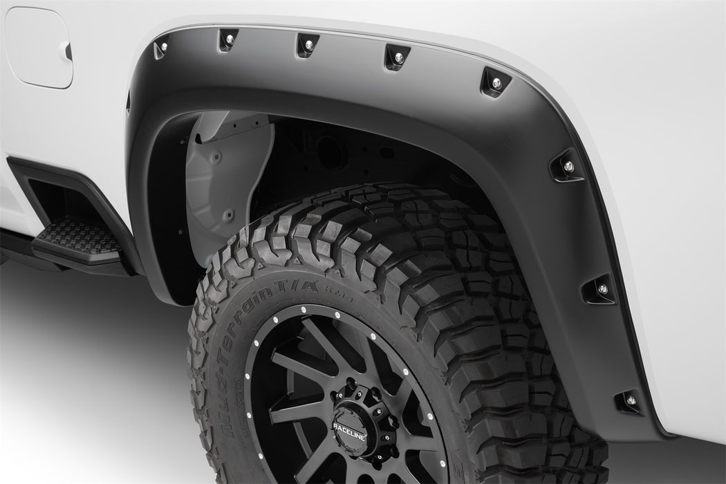 Husky Liners 2804982 Fender Flares Pocket-Style 4PC Set for Select Chevrolet Silverado HD, Chevrolet Silverado HD