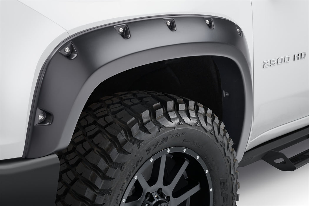 Husky Liners 2804988 Fender Flares Extend-a-Fender 4PC Set for Select GMC Sierra HD, GMC Sierra HD, Honda Accord