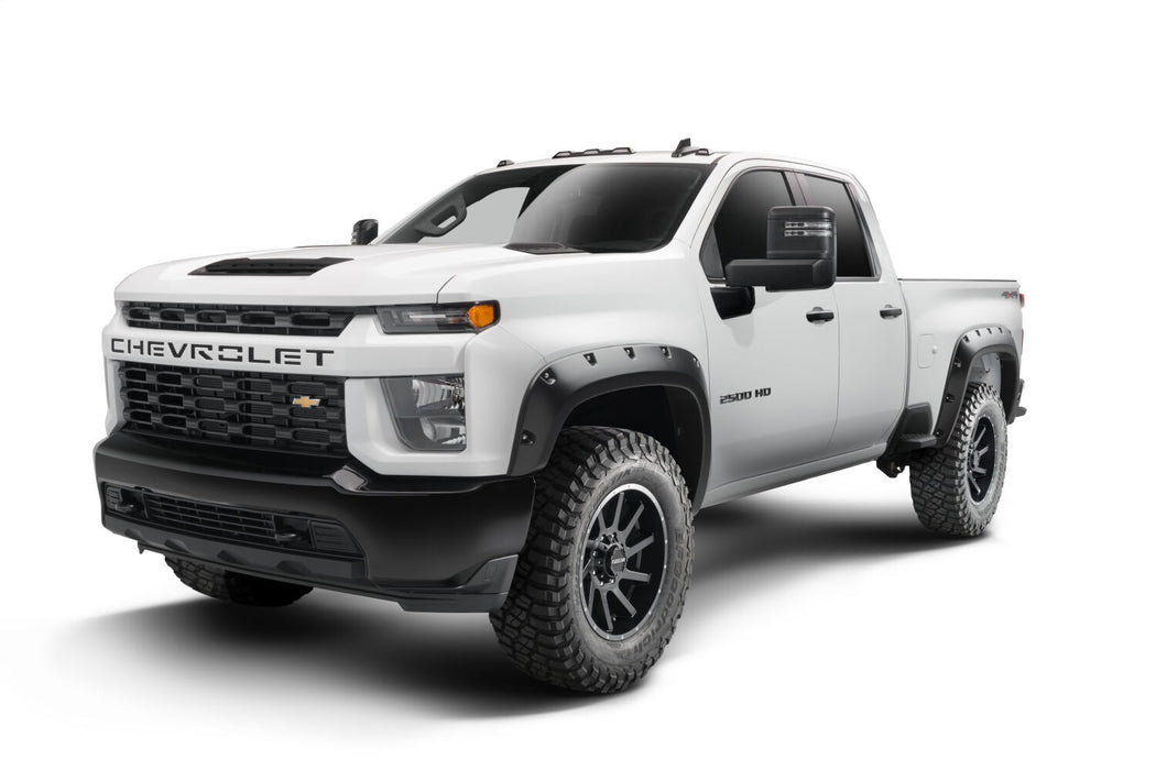 Husky Liners 2804982 Fender Flares Pocket-Style 4PC Set for Select Chevrolet Silverado HD, Chevrolet Silverado HD