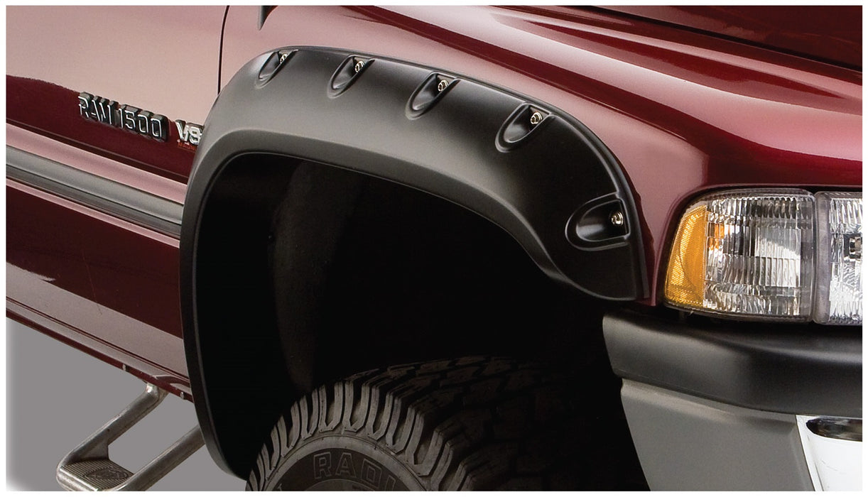 Husky Liners 2805908 Fender Flares Pocket-Style 4PC Set for Select Dodge Ram 1500, Dodge Ram