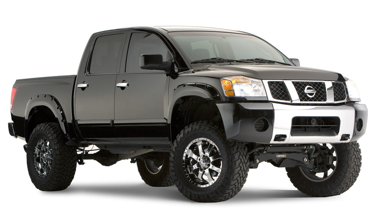 Husky Liners 2807907 Fender Flares Pocket-Style 4PC Set for Select Nissan TITAN