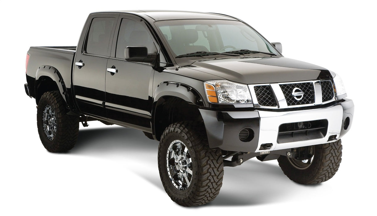 Husky Liners 2807908 Fender Flares Pocket-Style 4PC Set for Select Nissan TITAN