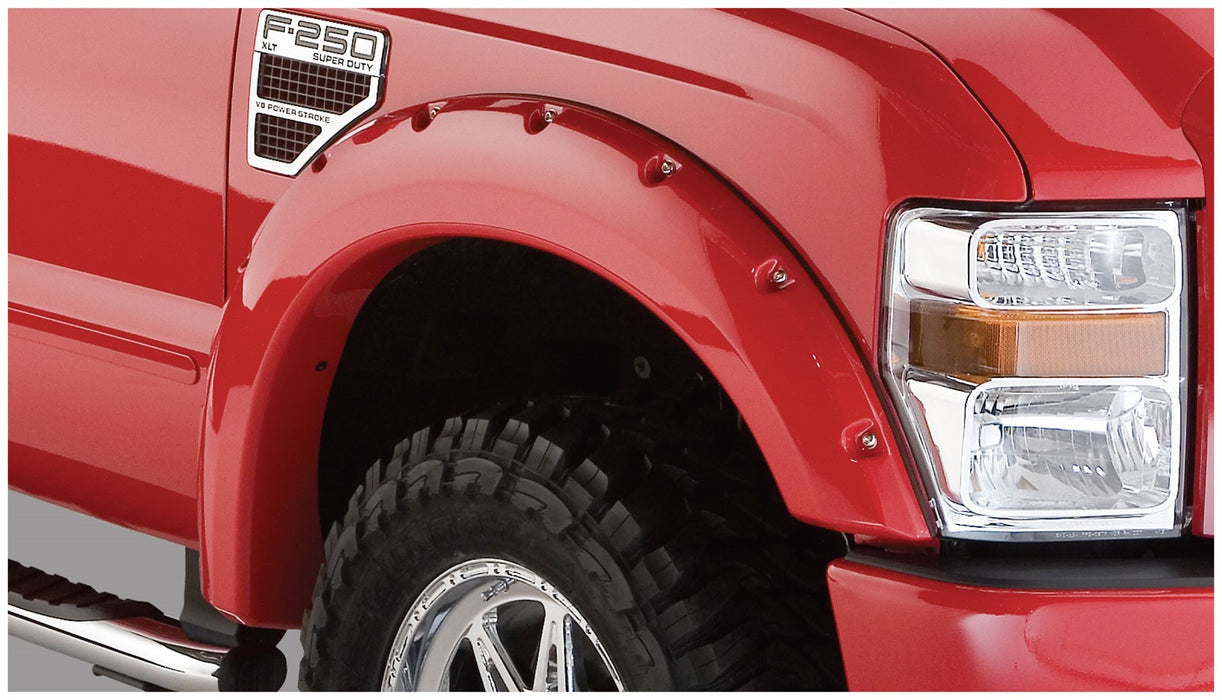 Husky Liners 2802917 Fender Flares Pocket-Style 4PC Set for Select Ford F-250 Super Duty, Ford F-350 Super Duty