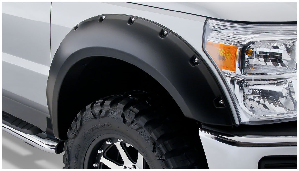 Husky Liners 2802931 Fender Flares Pocket-Style 4PC Set for Select Ford F-250 Super Duty, Ford F-350 Super Duty