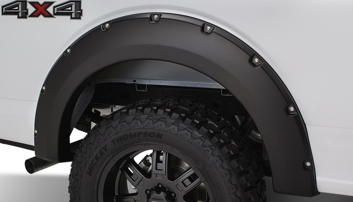 Husky Liners 2802935 Fender Flares Pocket-Style 4PC Set for Select Ford F-150