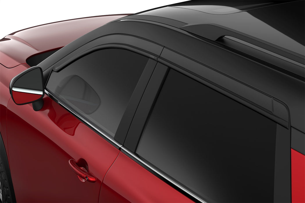 Husky Liners 2854129 Low Profile Ventvisor Deflector; Smoke; Outside Mount; 4 pc. for Select Nissan Pathfinder