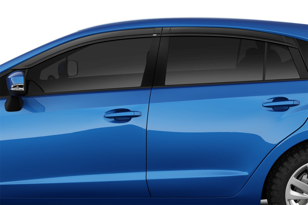 Husky Liners 2854136 Low Profile Ventvisor Deflector; Smoke; Outside Mount; 4 pc. for Select Acura Integra