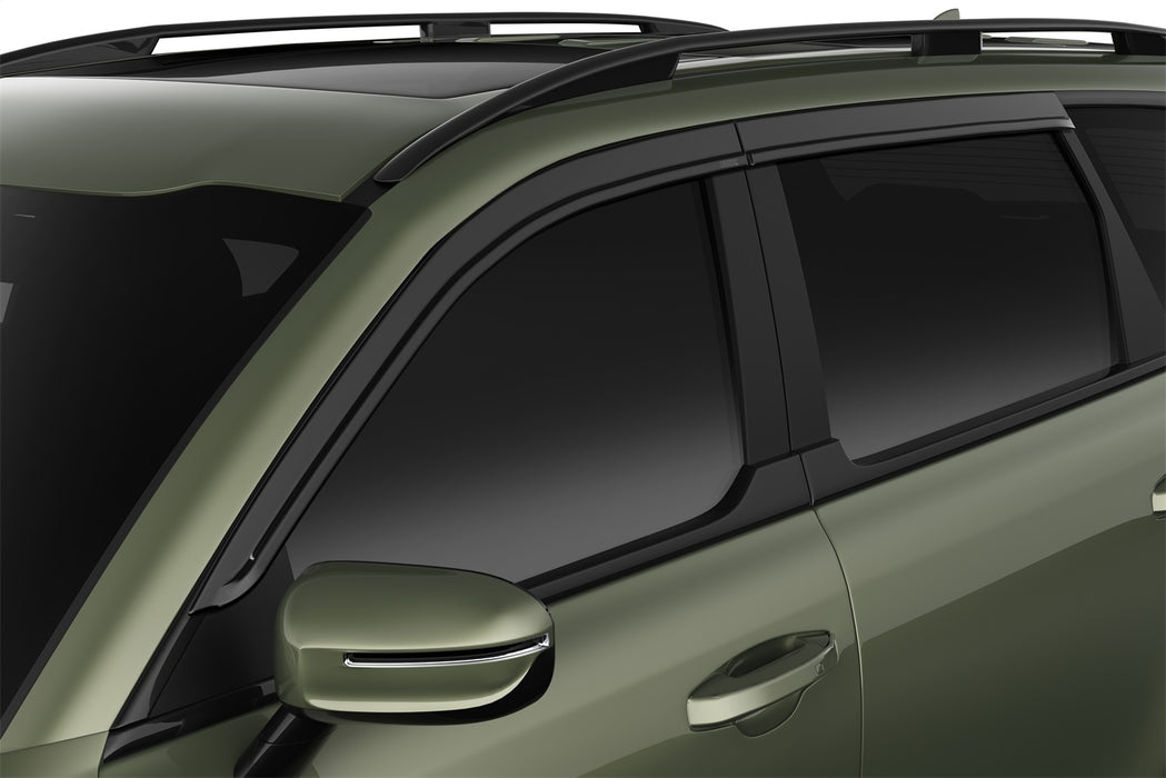 Husky Liners 2854115 Low Profile Ventvisor Deflector; Smoke; Outside Mount; 4 pc. for Select Chevrolet Equinox