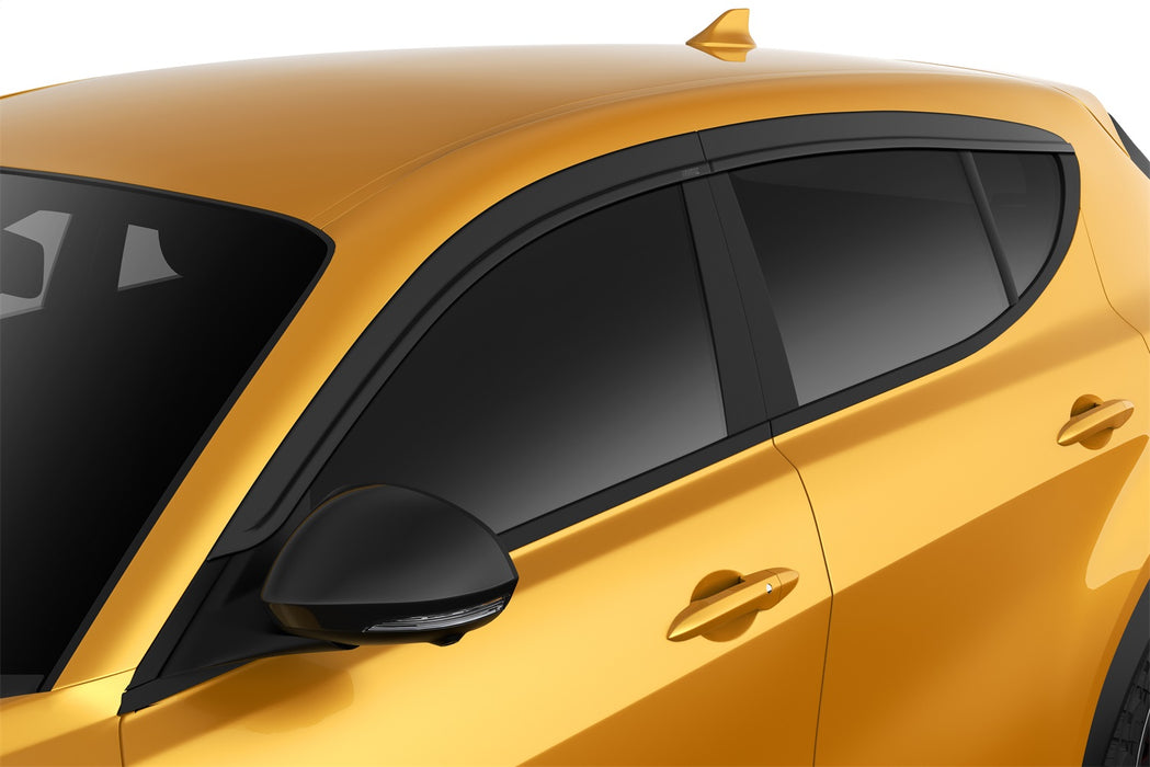 Husky Liners 2854126 Low Profile Ventvisor Deflector; Smoke; Outside Mount; 4 pc. for Select Dodge Hornet