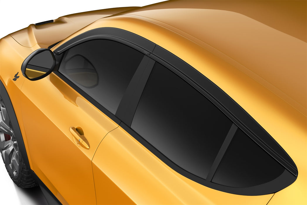 Husky Liners 2854126 Low Profile Ventvisor Deflector; Smoke; Outside Mount; 4 pc. for Select Dodge Hornet