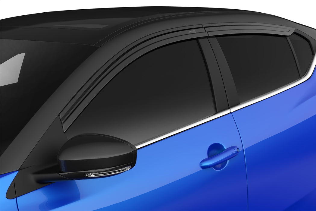 Husky Liners 2854124 Low Profile Ventvisor Deflector; Smoke; Outside Mount; 4 pc. for Select Nissan Sentra