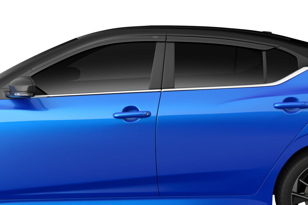 Husky Liners 2854124 Low Profile Ventvisor Deflector; Smoke; Outside Mount; 4 pc. for Select Nissan Sentra