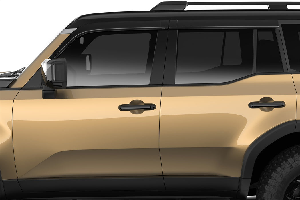 Husky Liners 2854139 Low Profile Ventvisor Deflector; Smoke; Outside Mount; 4 pc. for Select Lexus GX550, Toyota Land Cruiser