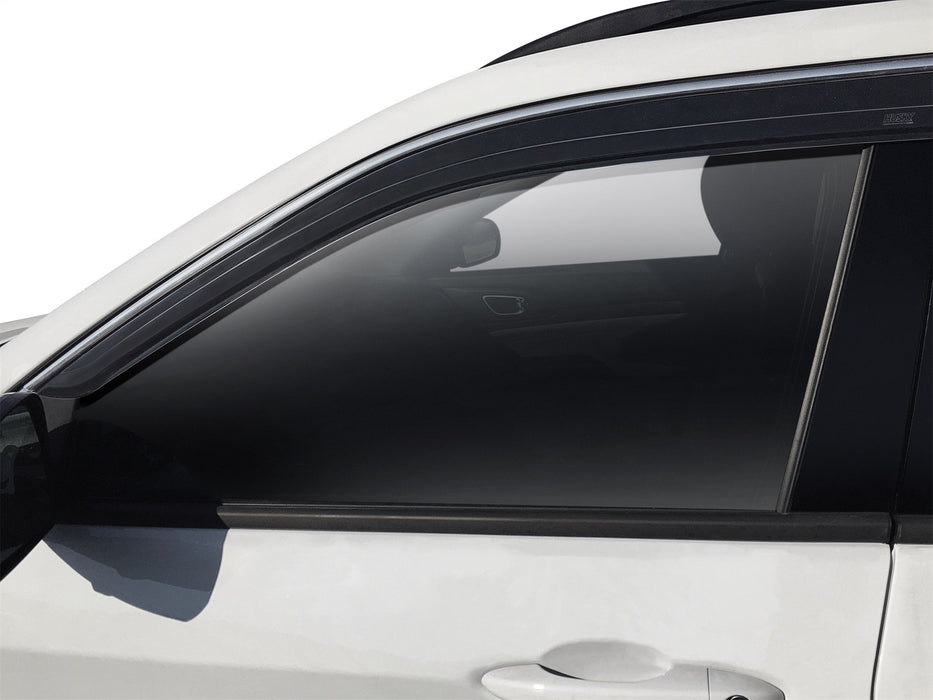 Husky Liners 2884022 Low Profile Ventvisor Deflector; Smoke with Chrome Trim; Outside Mount; 4 pc. for Select Chevrolet Equinox