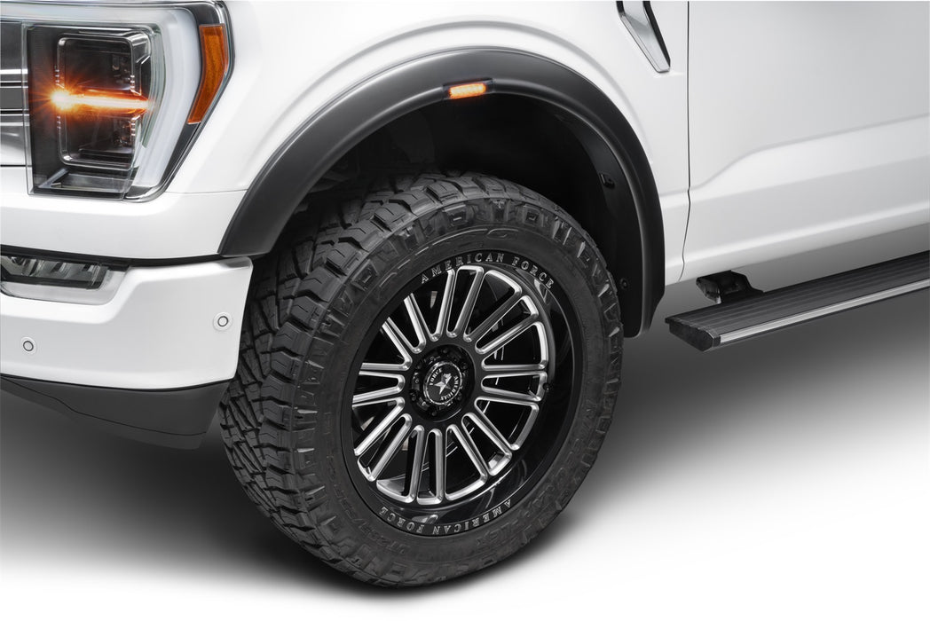 Husky Liners 2802978 Husky RVL Fender Flares 4PC Set for Select Ford F-250 Super Duty, Ford F-350 Super Duty