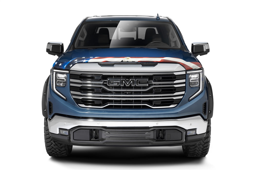 Husky Liners 2818959 Husky Liners Eagle American Flag Bug Shield Hood Protector for Select GMC Sierra