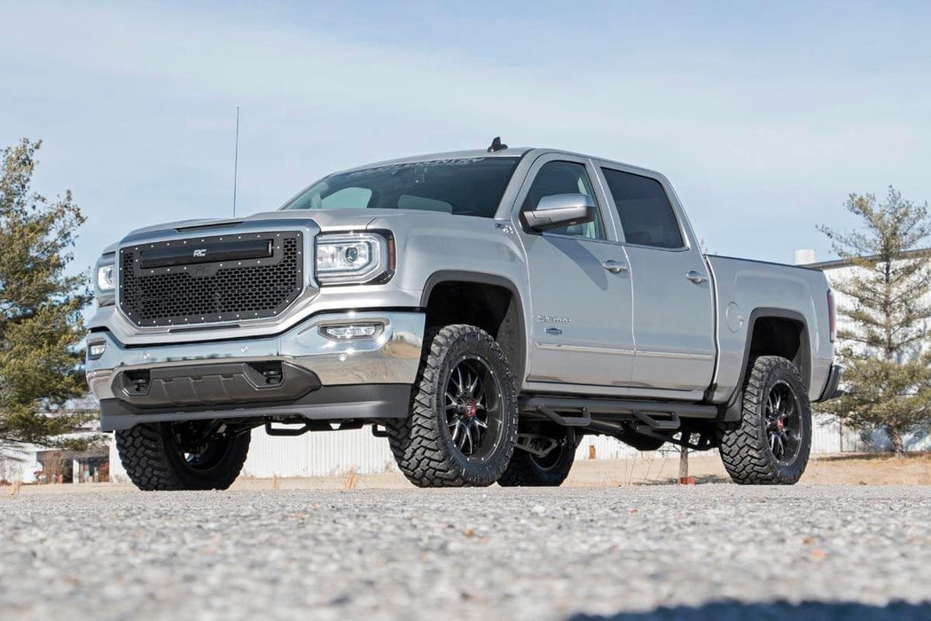 Rough Country 12140 3.5" Lift Kit - Alu/Stamp Steel LCA - M1 Strut - - Chevy/GMC 1500 (14-18) - Truck Part Superstore