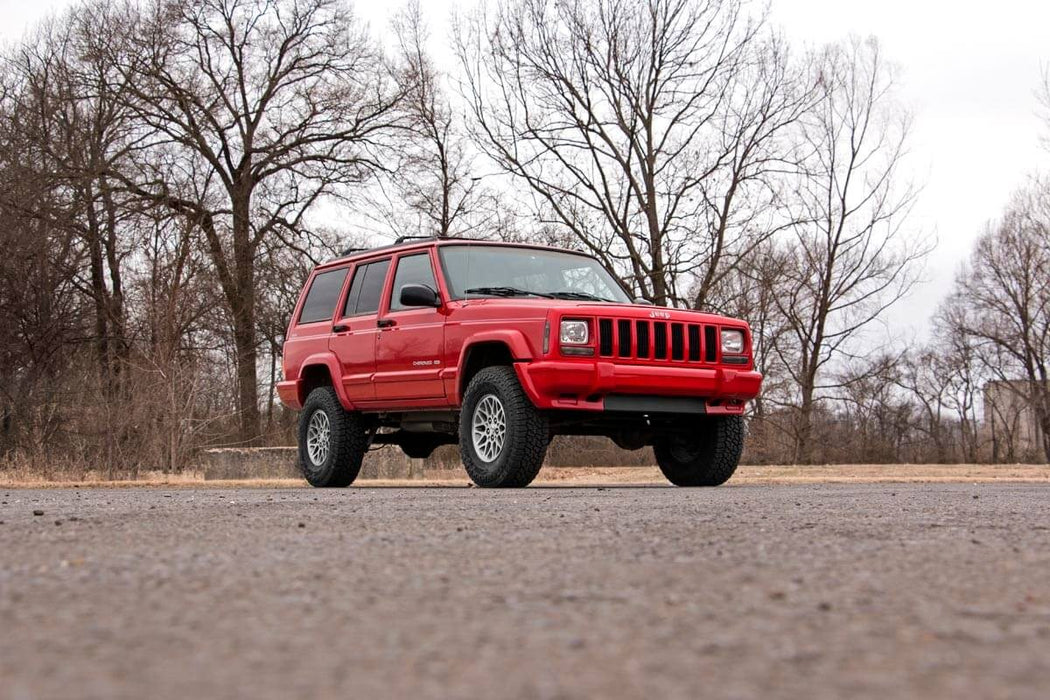 Rough Country 67041 3 Inch Lift Kit - SII - RR AAL - M1 - Jeep Cherokee XJ (84-01) - Truck Part Superstore
