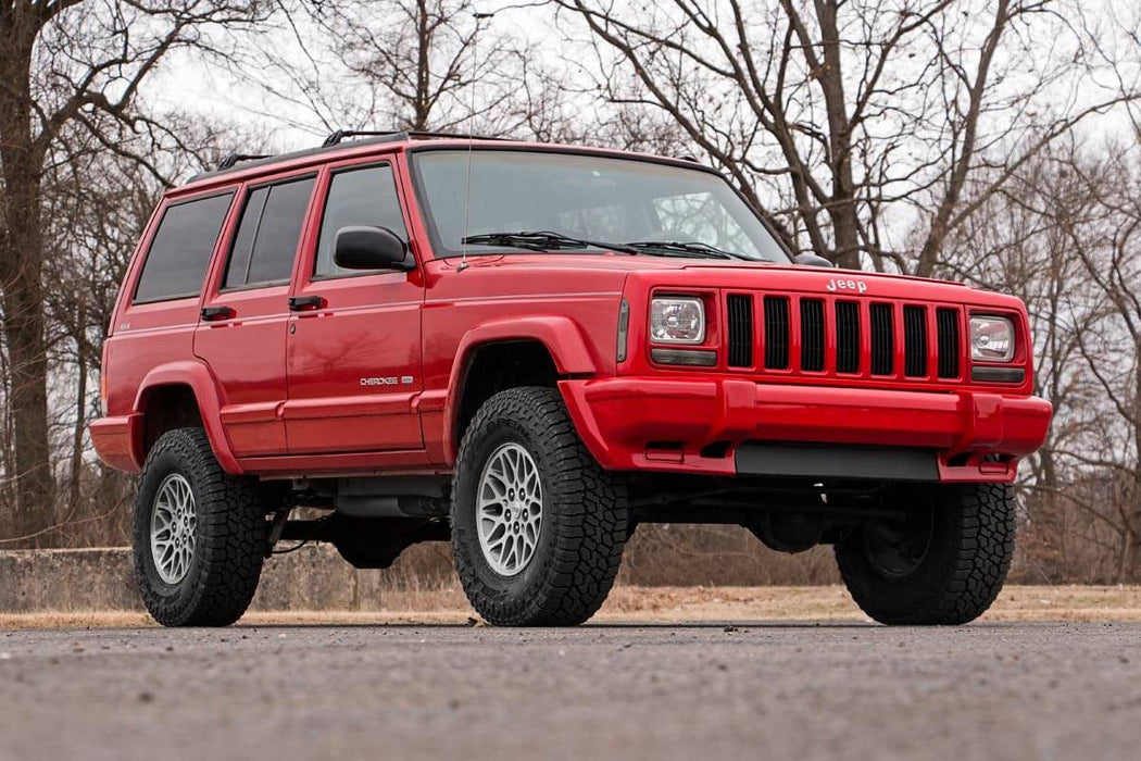 Rough Country 67041 3 Inch Lift Kit - SII - RR AAL - M1 - Jeep Cherokee XJ (84-01) - Truck Part Superstore