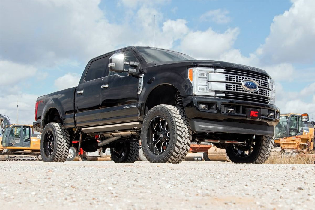 Rough Country 50741 6 Inch Lift Kit - Diesel - 4-Link - D/S -M1 - Ford Super Duty (17-22) - Truck Part Superstore