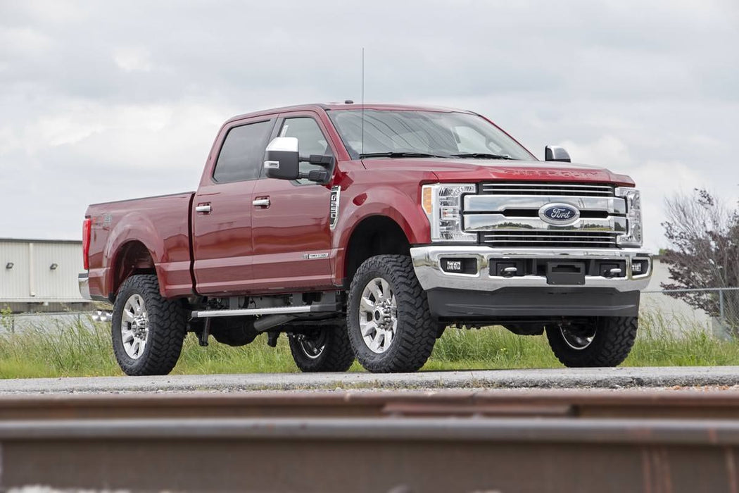 Rough Country 50272 3 Inch Lift Kit - V2 - Front Gas Coils - Ford Super Duty 4WD (17-22) - Truck Part Superstore