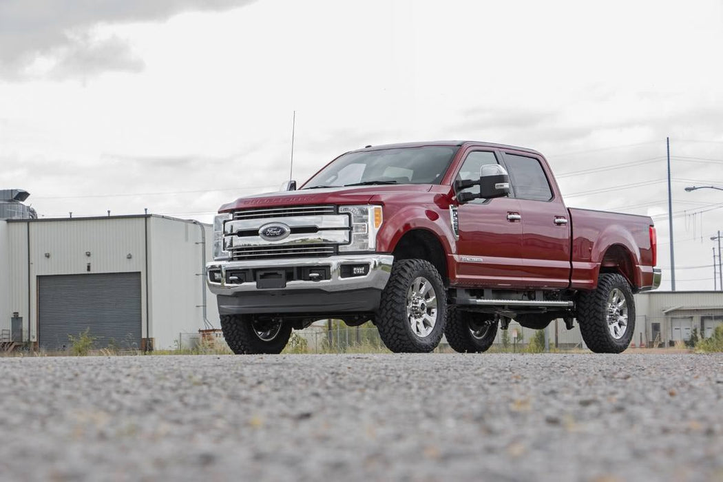 Rough Country 50272 3 Inch Lift Kit - V2 - Front Gas Coils - Ford Super Duty 4WD (17-22) - Truck Part Superstore