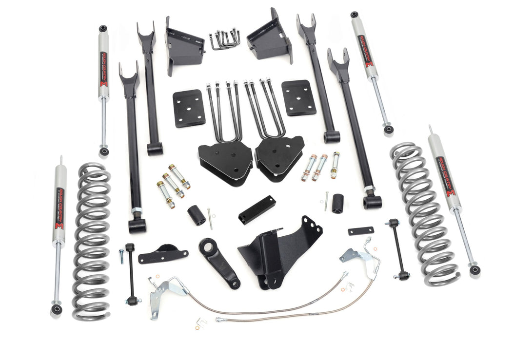 Rough Country 59240 8 Inch Lift Kit - 4 Link - M1 - Ford Super Duty 4WD (2008-2010) - Truck Part Superstore
