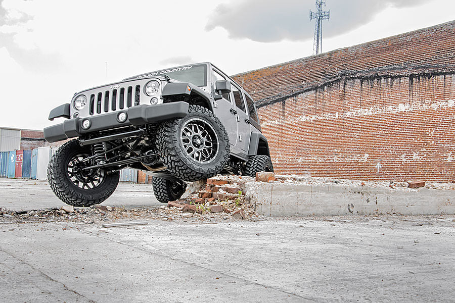 Rough Country 68140 4 Inch Lift Kit - M1 - Jeep Wrangler JK 2WD/4WD (2007-2018) - Truck Part Superstore