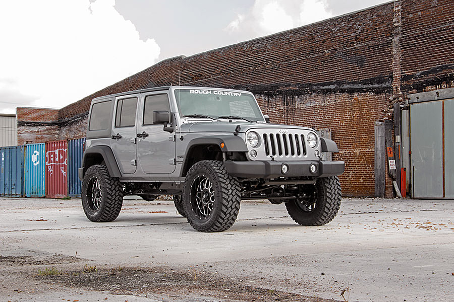 Rough Country 68140 4 Inch Lift Kit - M1 - Jeep Wrangler JK 2WD/4WD (2007-2018) - Truck Part Superstore