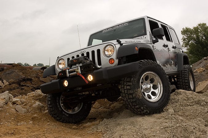 Rough Country 68140 4 Inch Lift Kit - M1 - Jeep Wrangler JK 2WD/4WD (2007-2018) - Truck Part Superstore