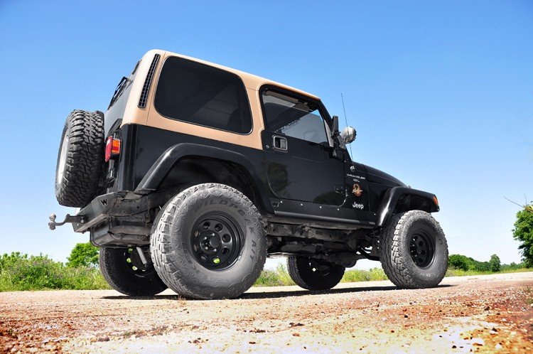 Rough Country 90640 4 Inch Lift Kit - M1 - Jeep Wrangler TJ 4WD (1997-2002) - Truck Part Superstore