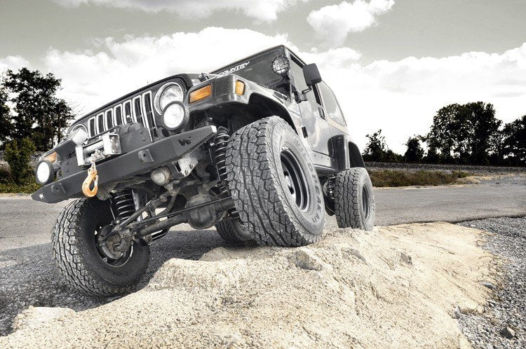 Rough Country 90640 4 Inch Lift Kit - M1 - Jeep Wrangler TJ 4WD (1997-2002) - Truck Part Superstore