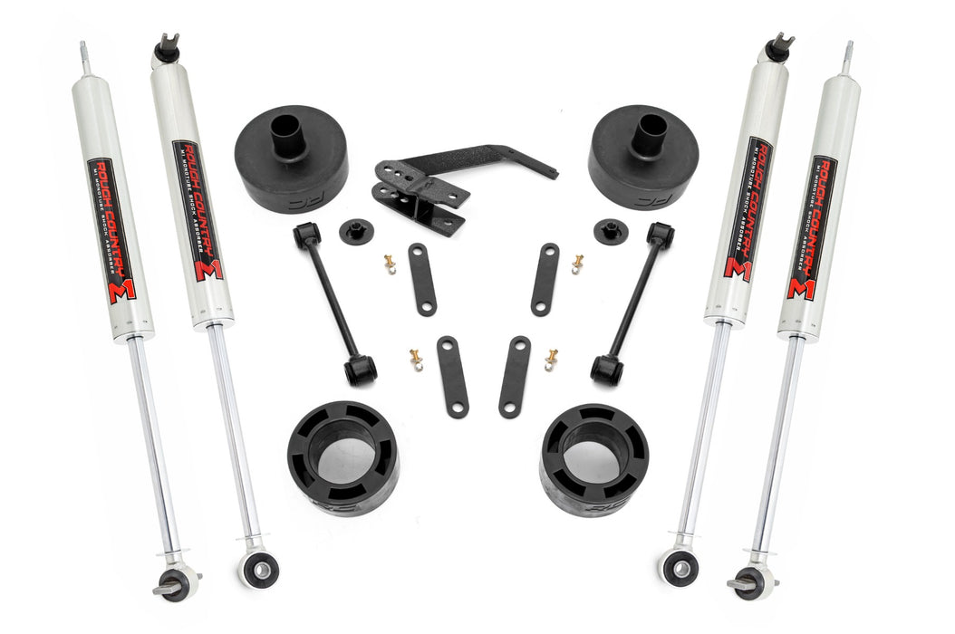 Rough Country 65740 2.5 Inch Lift Kit - Spacers - M1 - Jeep Wrangler JK (2007-2018) - Truck Part Superstore
